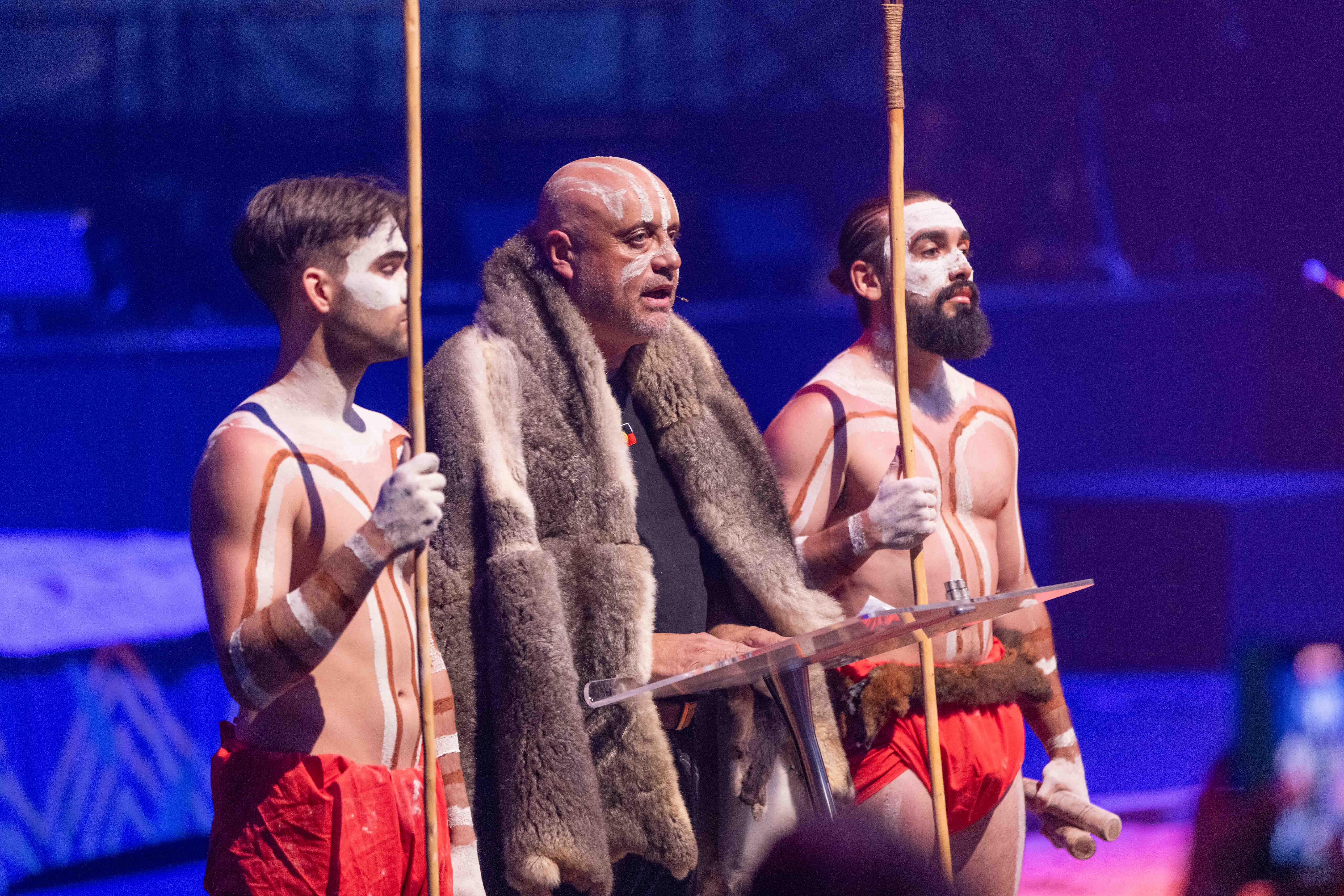 Uncle Bill Nicholson delivers Welcome to Country